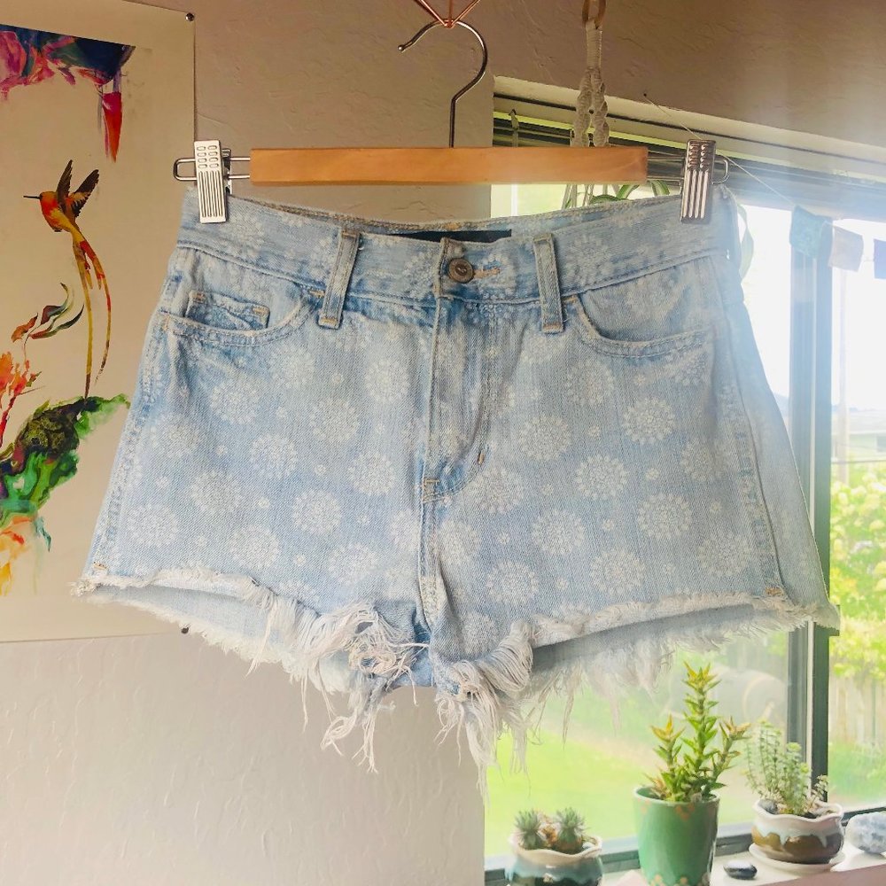 Floral Polka-Dot Hollister Shorts (24)